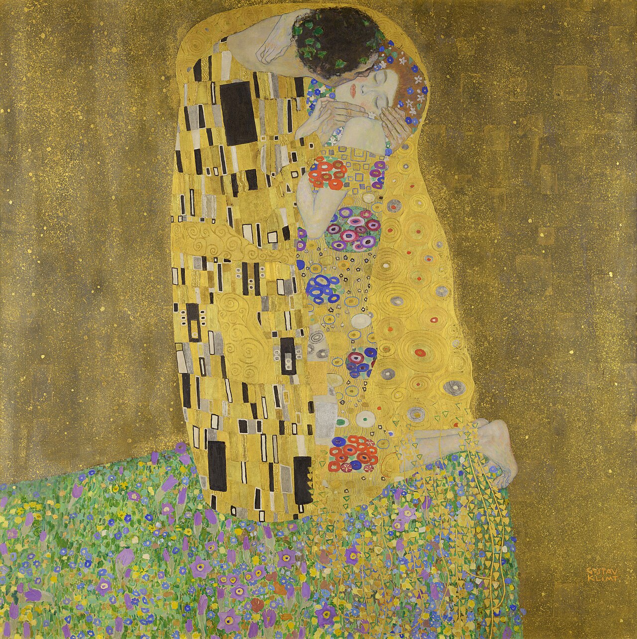 Gustav Klimt 資料　芸術家　作風　官能的　装飾　絢爛 Purchase Oil Painting Replica The Tree of Life, Stoclet