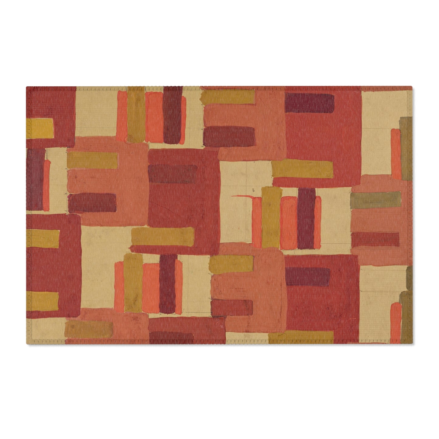 Untitled (Textile design no IV) (circa 1925) Rug | Frances Hodgkins