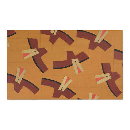 Untitled (Textile design no III) (circa 1925) Rug | Frances Hodgkins