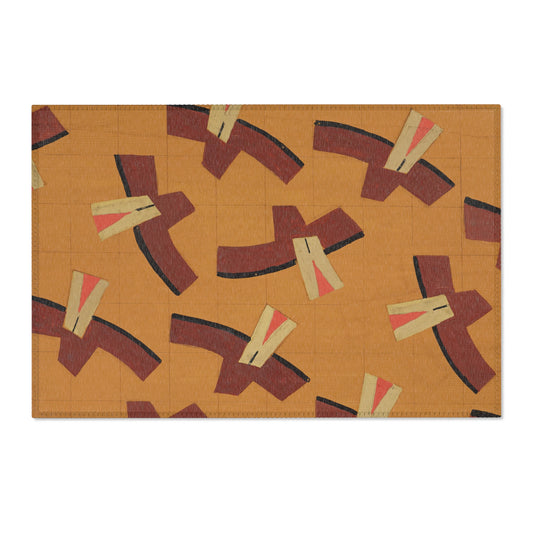 Untitled (Textile design no III) (circa 1925) Rug | Frances Hodgkins
