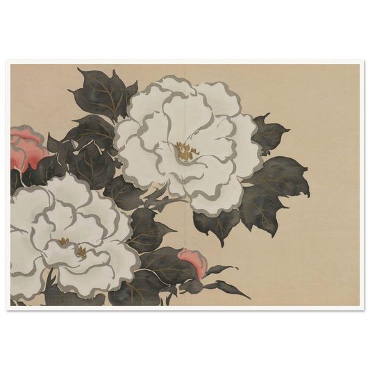 Peonies (Fukamigusa) (1909-1910) Art Print | Kamisaka Sekka-Quipham Collections