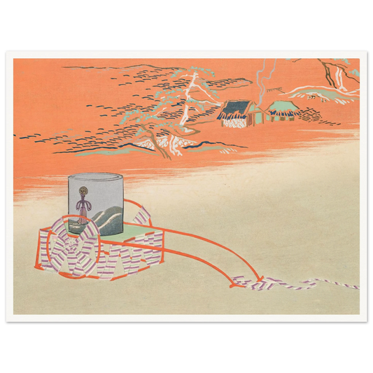 A Thousand Grasses Pl.18 (1900) Art Print | Kamisaka Sekka-Quipham Collections