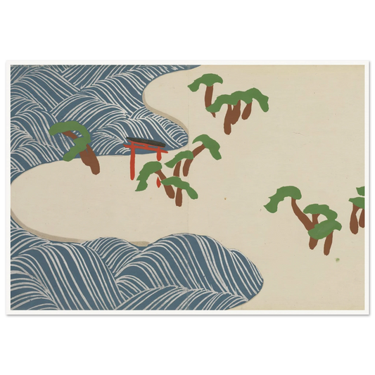 Suminoe (Suminoe) (1909-1910) Art Print | Kamisaka Sekka-Quipham Collections