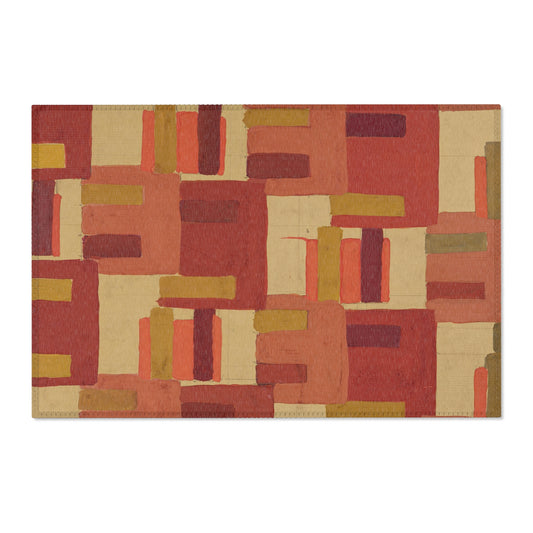 Untitled (Textile design no IV) (circa 1925) Rug | Frances Hodgkins